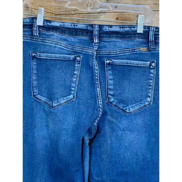 KANCAN HIGH-RISE SUPER FLARE STRETCH CASUAL WESTERN EVERYDAY WEAR JEANS SIZE 30 - Picture 9 of 11